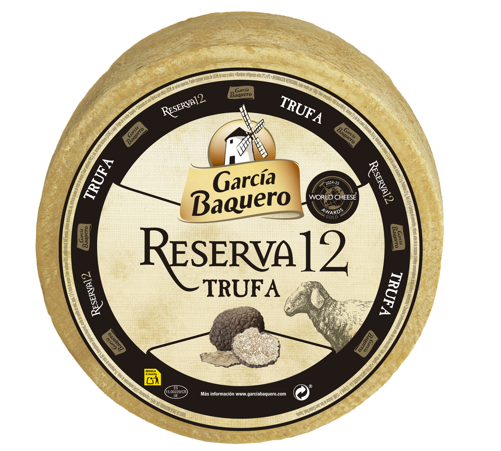 Pieza de 3Kg Reserva O12 Oveja Trufa y Miel