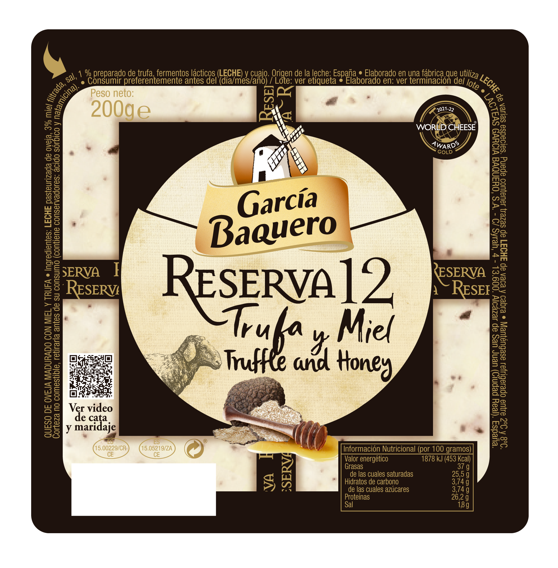 Cuña 200g Reserva 12